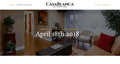 Desktop Screenshot of casablancatax.com